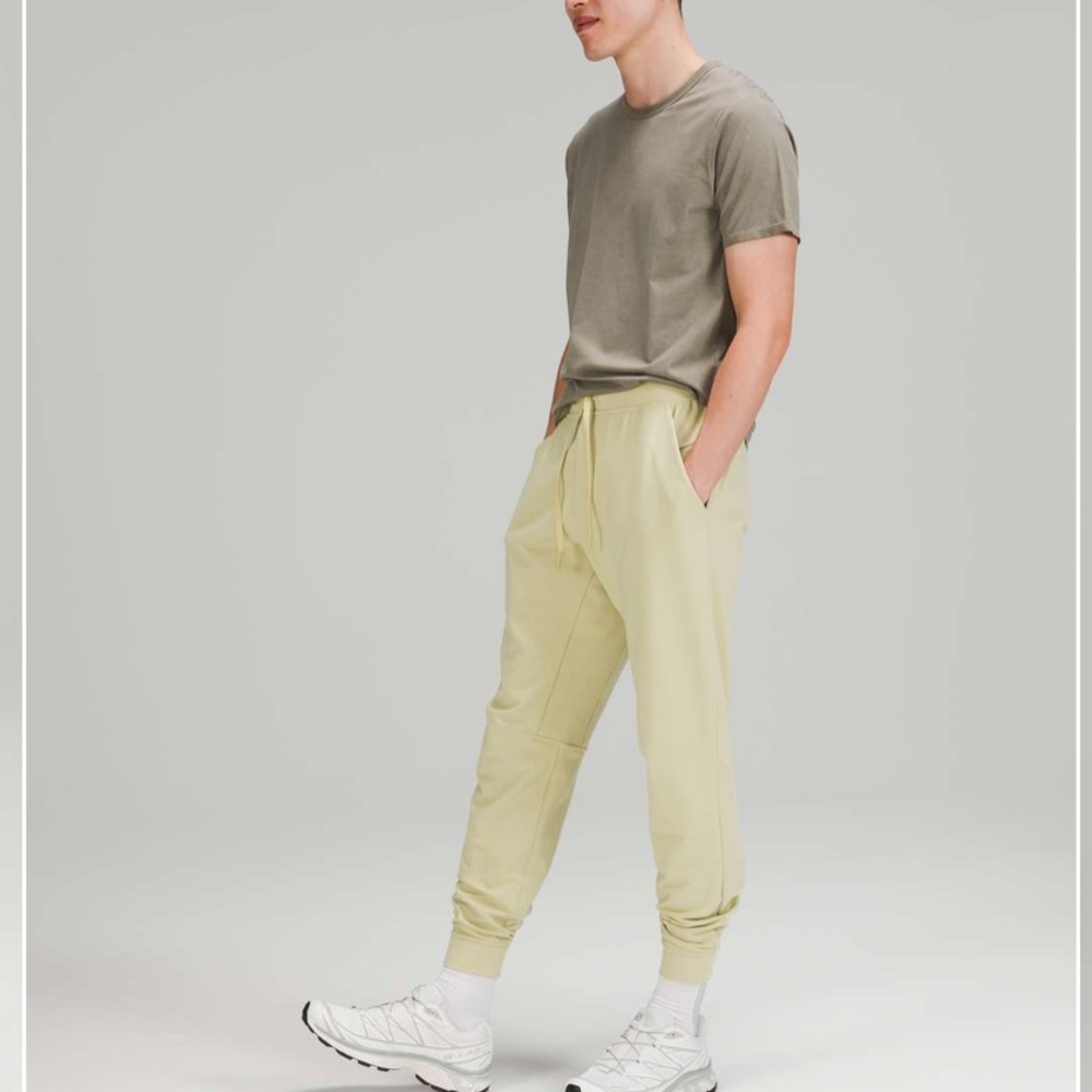 Lululemon City Sweat Jogger 29" French Terry Dew Green